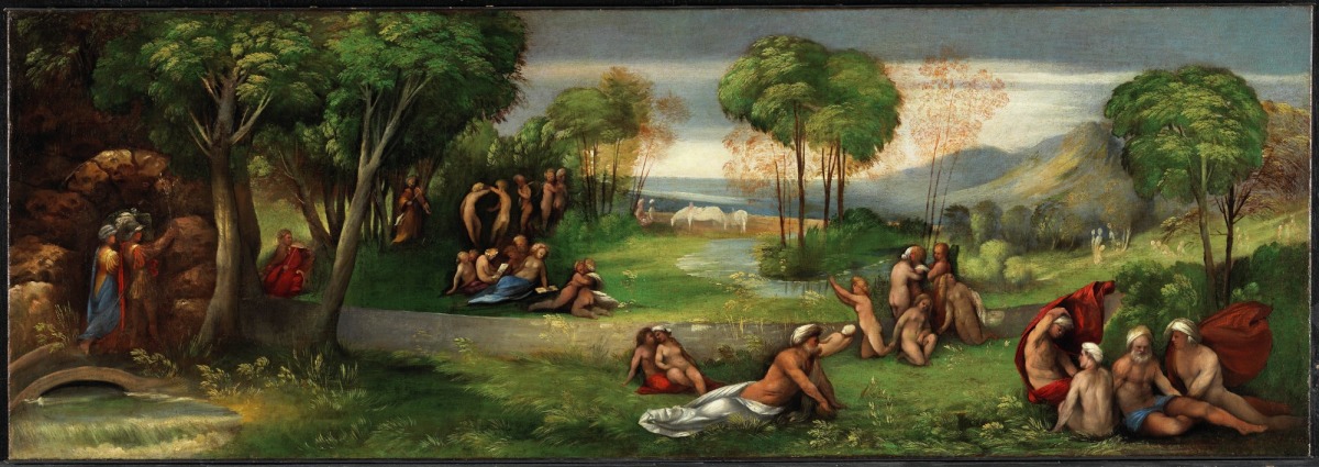 Aeneas at the Entrance to the Elysian Fields